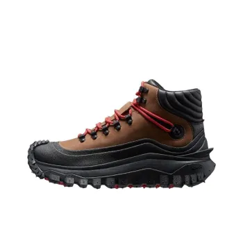 Moncler Trailgrip Gtx Round Toe Lace Up Sneakers