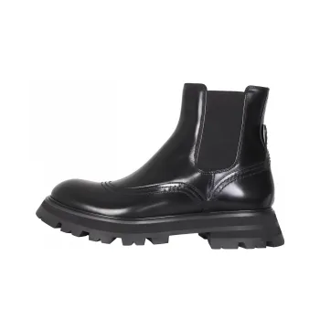 Alexander McQueen Wander Chelsea Boots 'Core Black' Women's