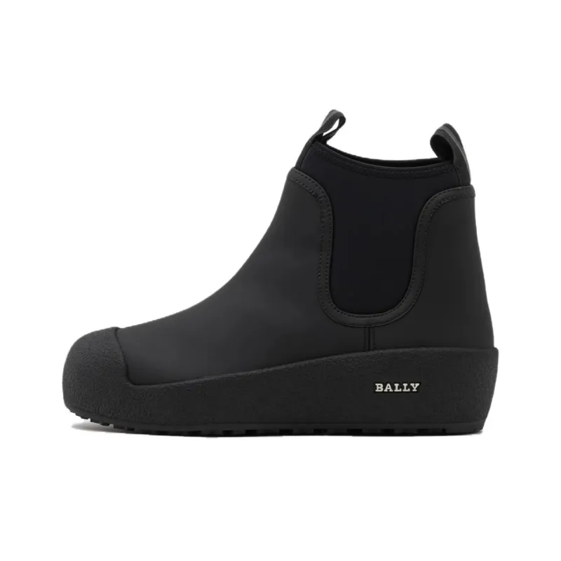 BALLY Short Chelsea Boots 3cm Women's Black-1