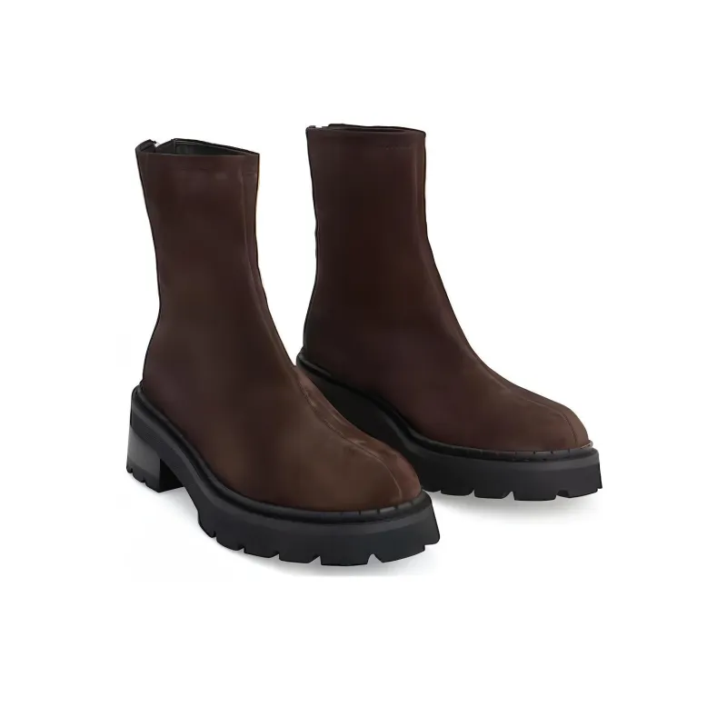 By Far Alister Ankle Boots Women's Brown-2