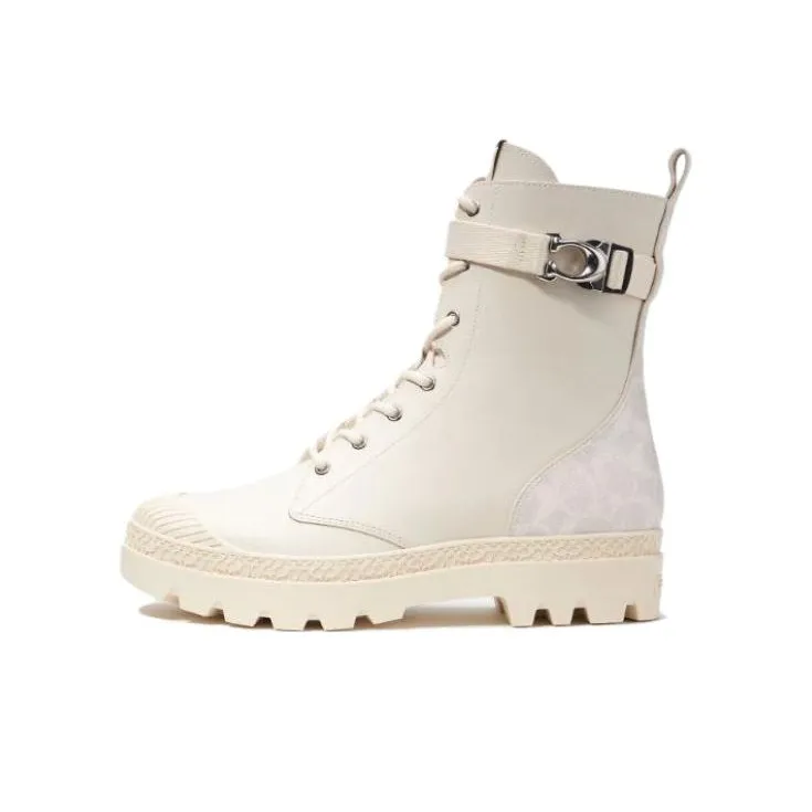 COACH Tucker Ankle Boots Men's Beige-0