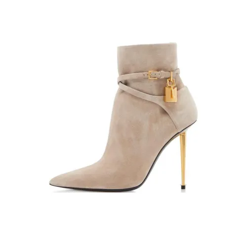 TOM FORD Ankle Boots Women's Nude