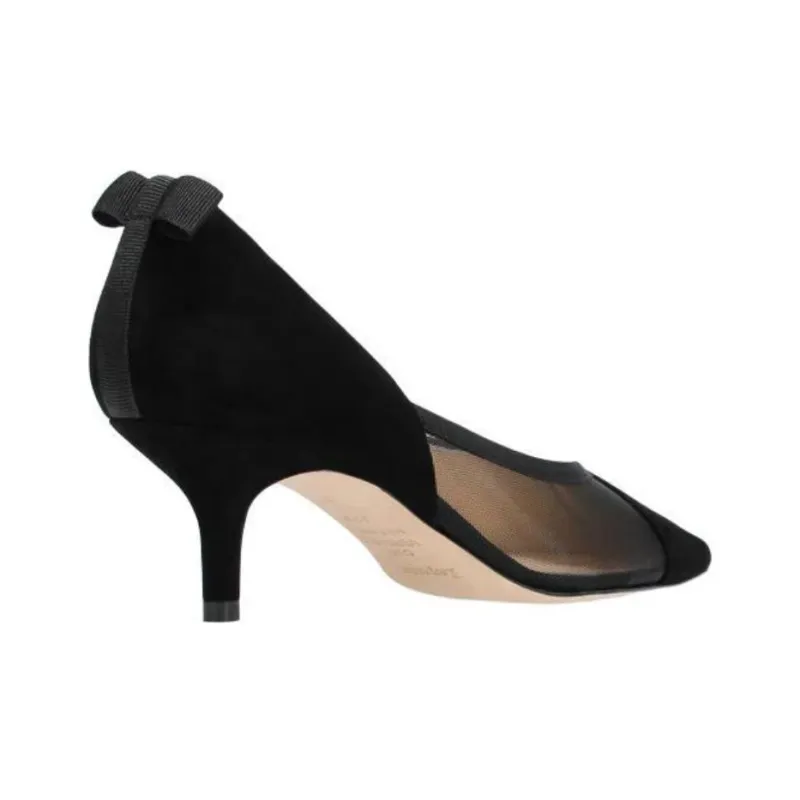 Repetto Laurire Slim Heel High Heels 4.5cm Women's Black-2