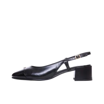 TORY BURCH Chunky Heel High Heels 4.5cm Women's Black