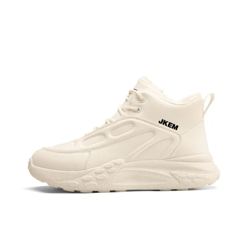 JKEM Cushioned Slip-Resistant Abrasion-Resistant High-Top Chunky Sneakers Men's-5