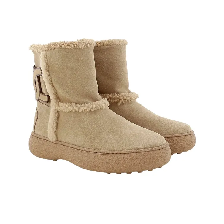 TOD'S Kate Logo Patch Ankle Boots Women's-1