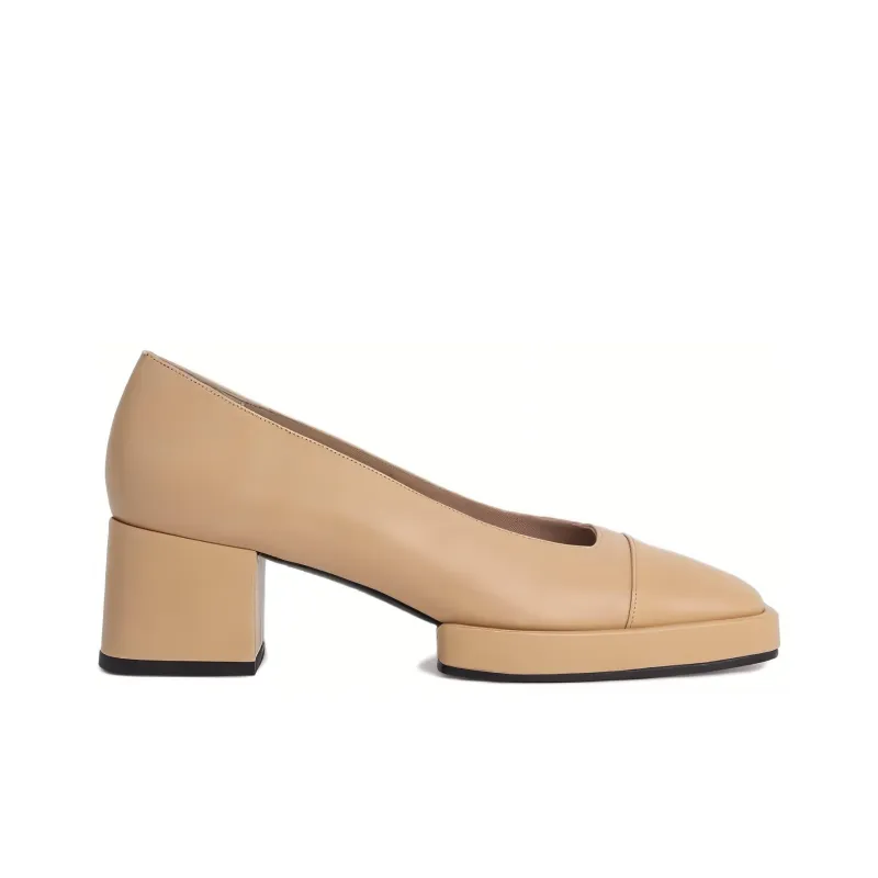 By Far Sava Leather Pumps-1