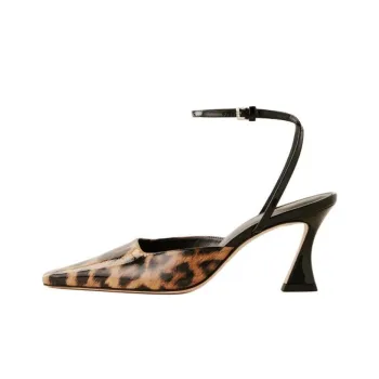 REFORMATION Natasha High Heels 7.5cm Women's Yellow