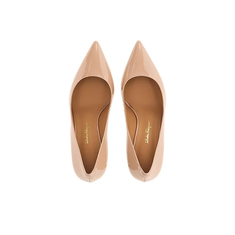 FERRAGAMO High Heels Women's Light Umber-2