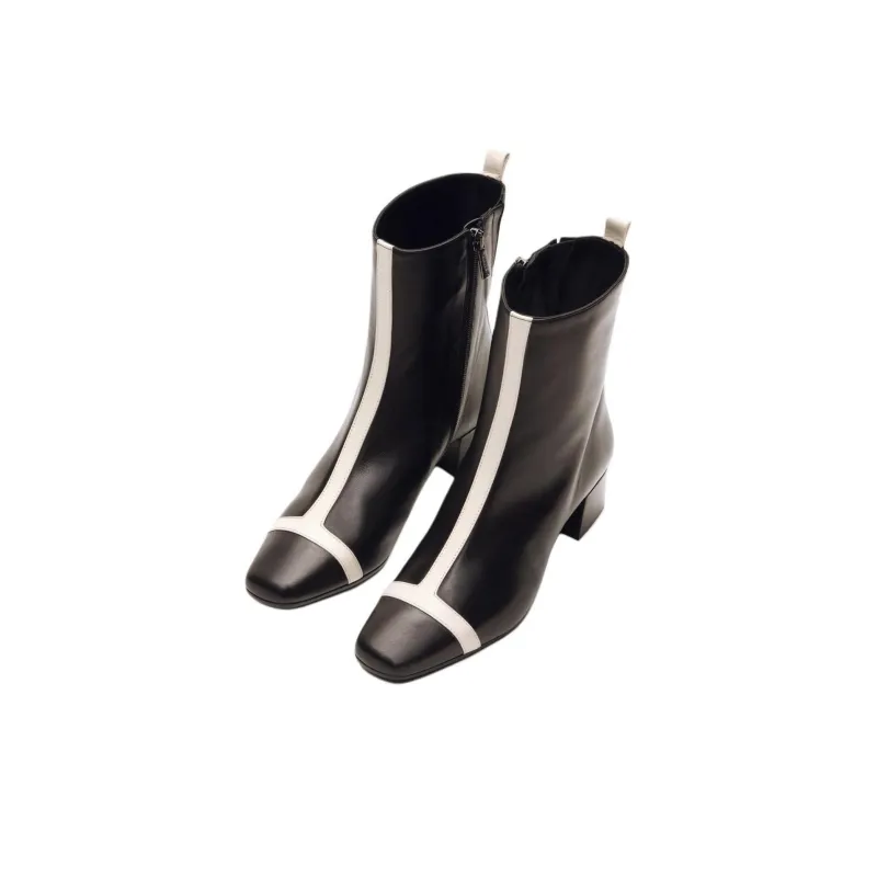 Carel Ankle Boots 4cm Women's Black-4
