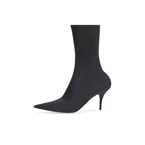 Balenciaga Matte Knife Boots 'Black' Women's