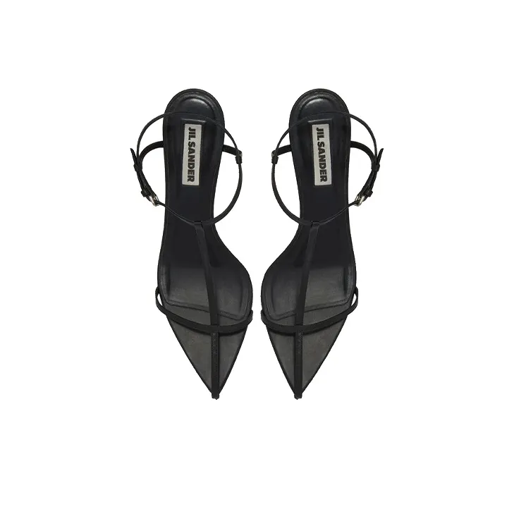 JIL SANDER High Heels Women's Low-Top Black-4