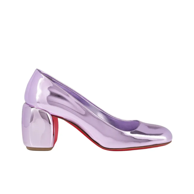 CL LUBOTING Minny Irregular Heel High Heels 7cm Women's Purple-1