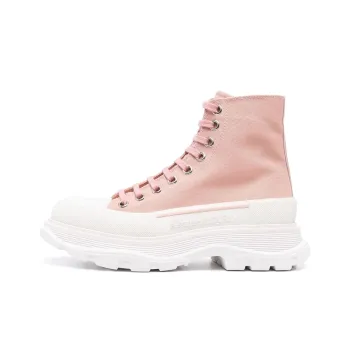 Alexander McQueen Tread Slick Boot Magnolia White Women's