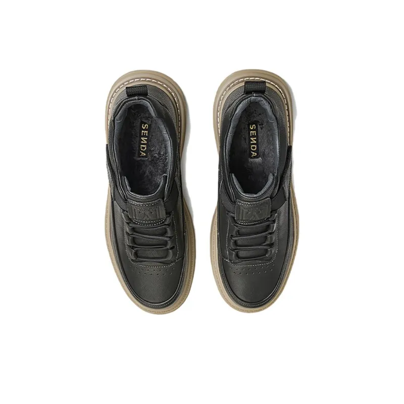 TATA Work Boots Men Mid Top-5