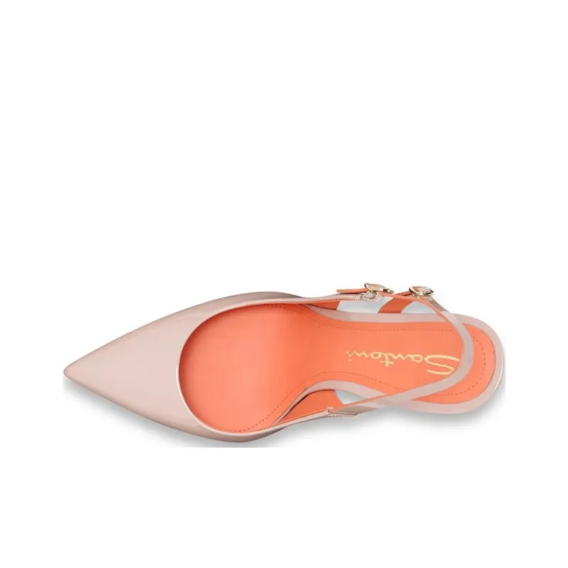 Santoni Audrey 120mm Patent Pumps-4