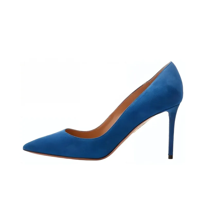 AQUAZZURA High Heels 8.5cm Women's Blue-0