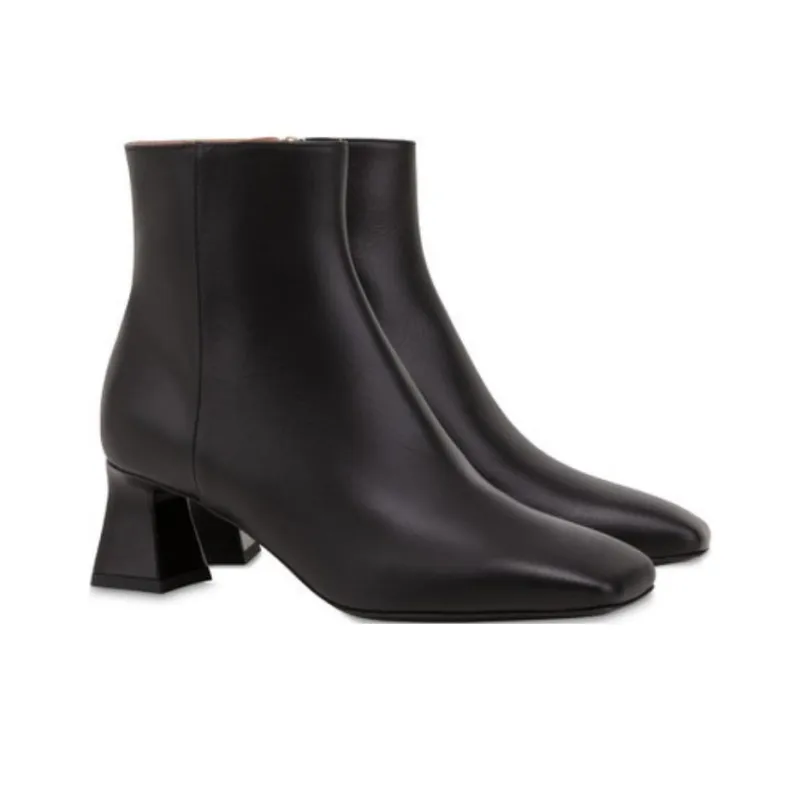 Pollini Nina Ankle Boots 5.5cm Women's Black-2