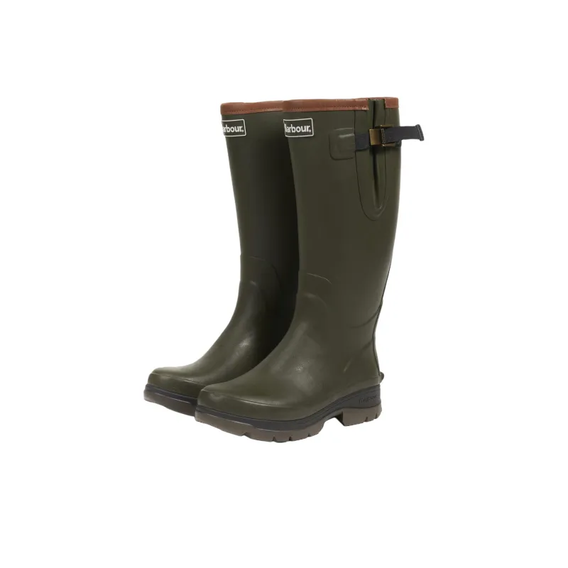 BARBOUR Tempest Rain Boots Men's Green-3