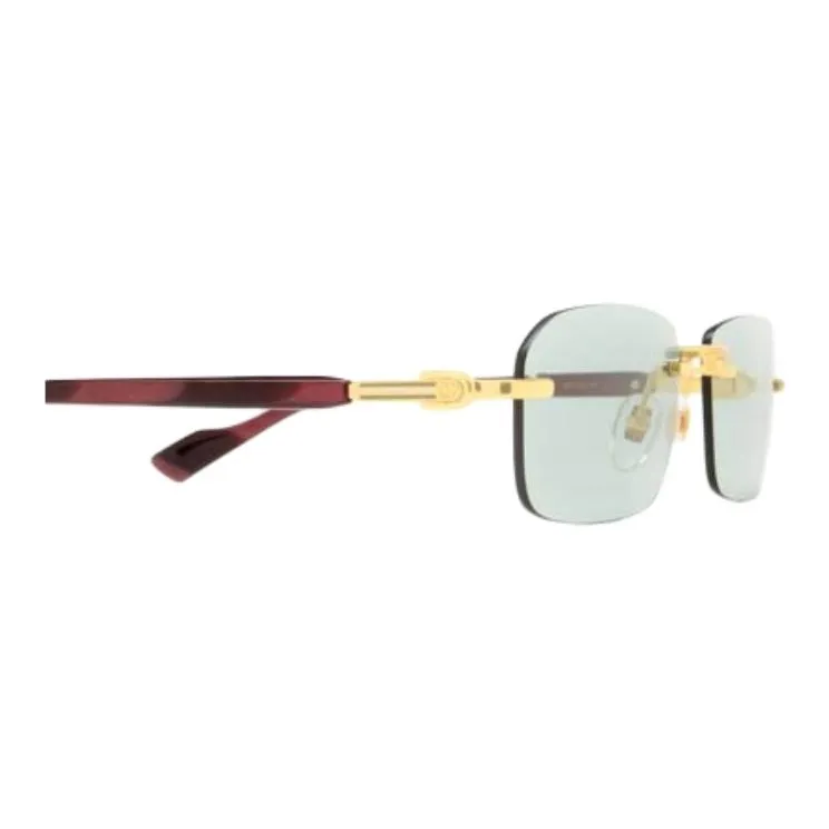 GUCCI Rectangular Frame Sunglasses-3