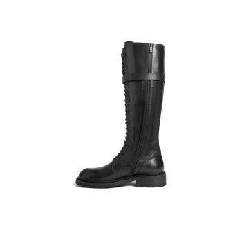 Ann Demeulemeester Knee high Boots 2.5cm Women's Black