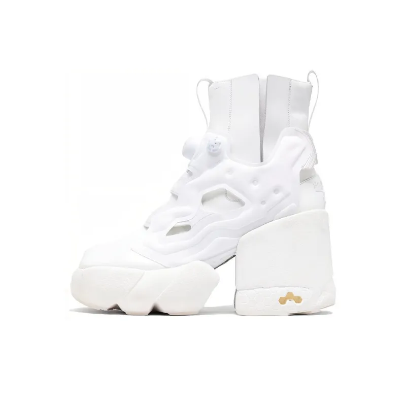 Reebok Tabi Instapump Fury Hi Maison Margiela Triple White Women's-0