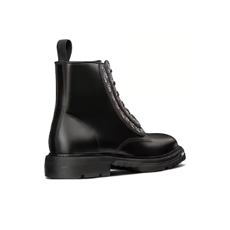 DIOR Explorer Ankle Boots Men's Black-3