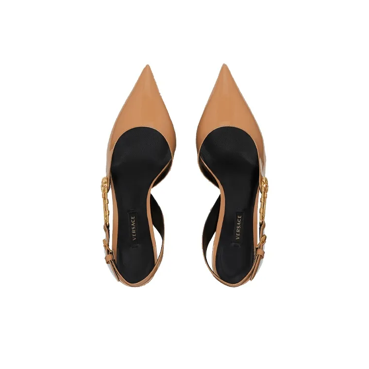 VERSACE Medusa '95 85mm Patent Pumps-4