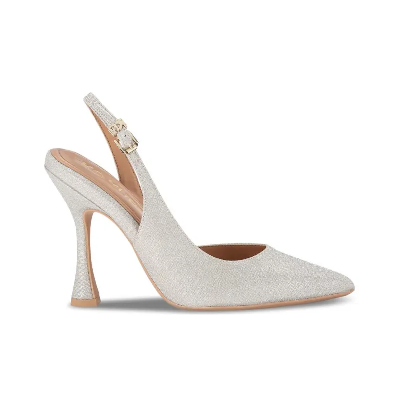 Kurt Geiger London Slim Heel High Heels 10.5cm Women's Silver-4