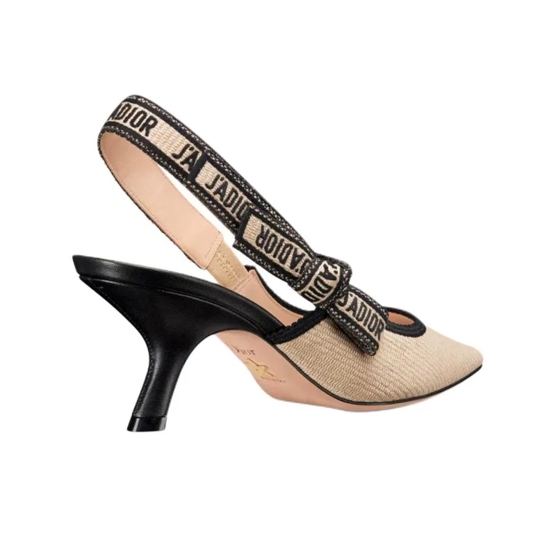 DIOR J'Adior Slim Heel High Heels 6.5cm Women's Brown-3