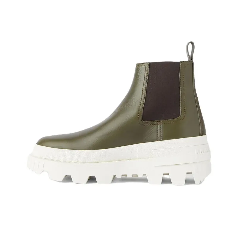 Moncler Chelsea Boots Men's Green-0