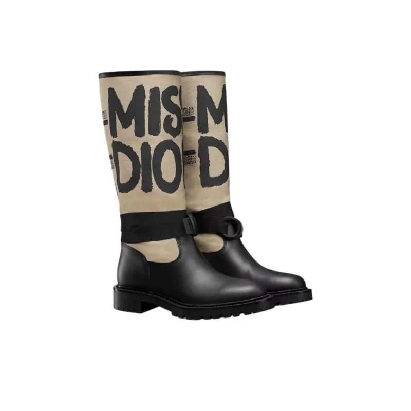 DIOR D Major Ankle Boots Women's Brown-2