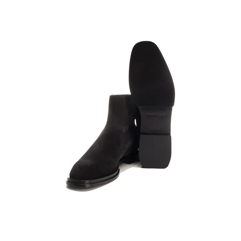 Alexander McQueen Pointed Toe Ankle Boots-4