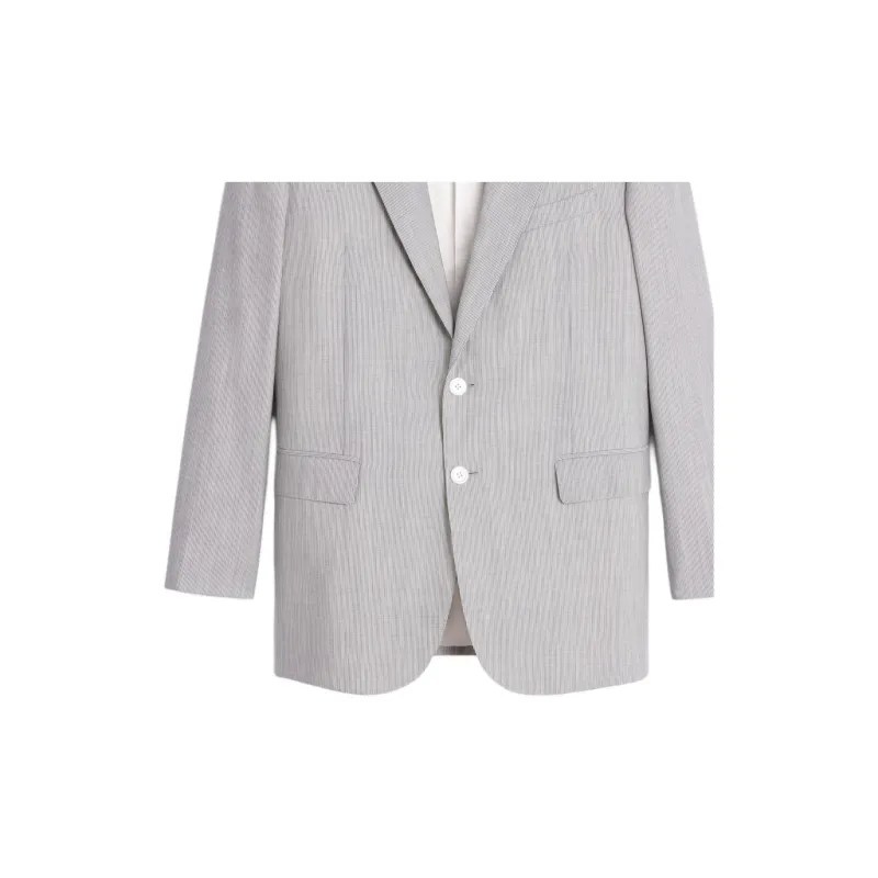 CELINE Jude Single Breasted Long Sleeved Blazer-4