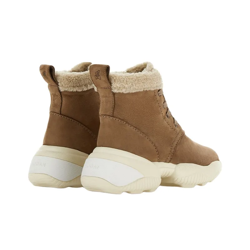 HOGAN Ankle Boots Women's Brown-2