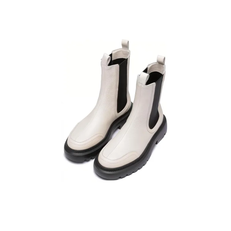 BALLY Ankle length Leather Boots Women's-2