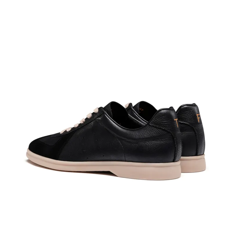 TRUFFAUT Soft Sole German Army Trainers Low Top Casual Shoes Men's-2