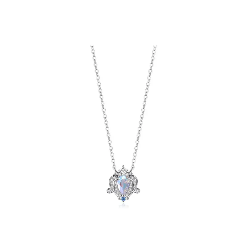 TEEX Sparkling Diamond Necklaces Women's-9