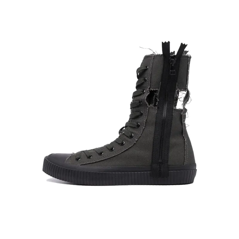 Yohji Yamamoto Ankle Boots Men's Dark Gray-0