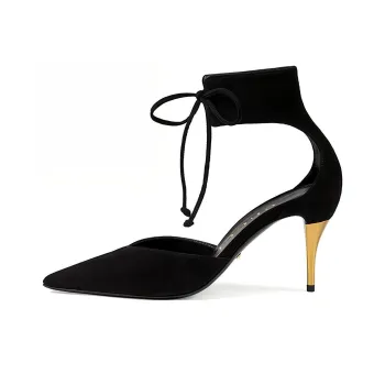 GUCCI Slim Heel High Heels Women's Black