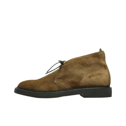 Officine Creative Hopkins Flexi 202 Ankle Boots Men's Green