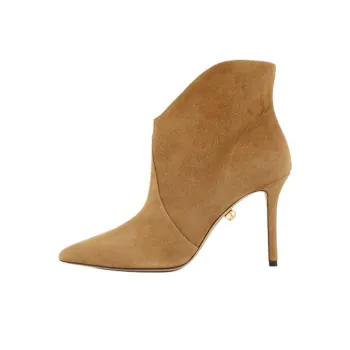 MAISON SKORPIOS Astrid Ankle Boots 9cm Women's Brown