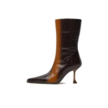 MIISTA Ankle Boots 9cm Women's Brown