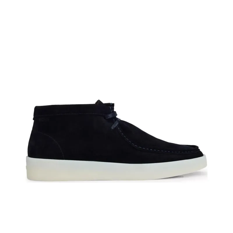 HUGO BOSS Ankle Boots Men's Dark Blue-1