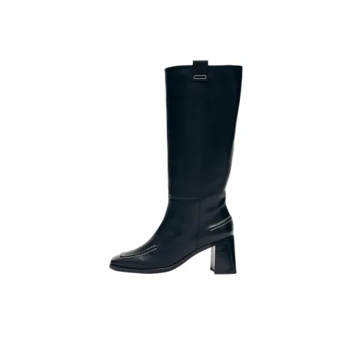ALOHAS Knee-Gorgeous boots Carol 7cm Women's Black