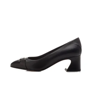 FERRAGAMO Spool Heel High Heels 5.5cm Women's Black