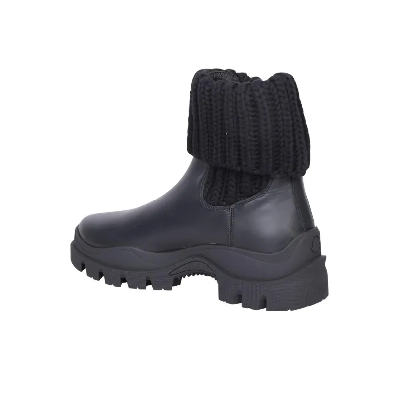 Moncler Knitted Panel Boots Women's-3