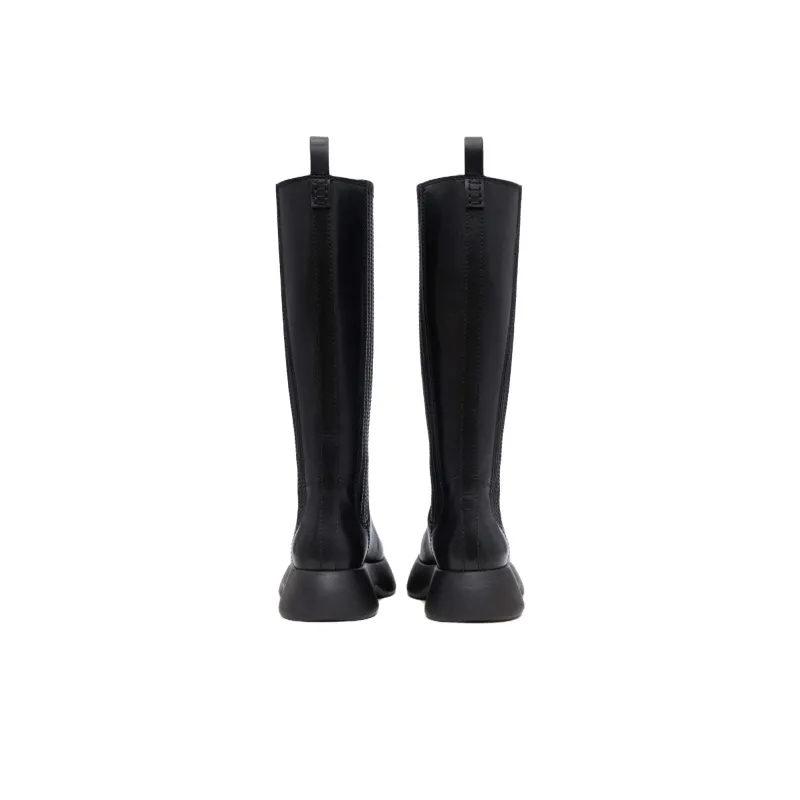 3.1 Phillip Lim Knee-High Chelsea Boots Women's Black-3