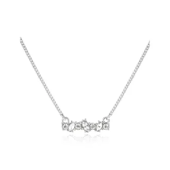 GIVENCHY Metal, Crystal Necklaces Women's Silver