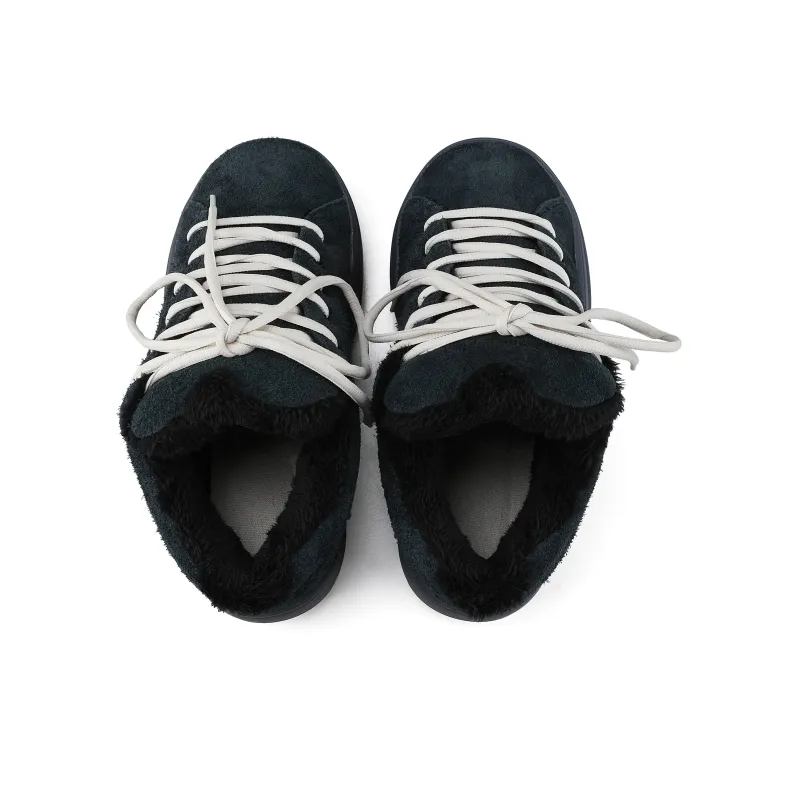HANQIAORIJI Broken Cocoon Series Puffy Shoes Low Top Casual Shoes Unisex-12
